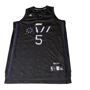 Adidas Men Utah Jazz Devin Harris Limited Edition Jersey Sz.m Large